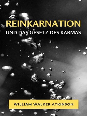 cover image of Reinkarnation und das gesetz des karmas (übersetzt)